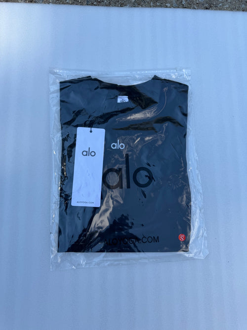 Black Alo Short-Sleeve Tee