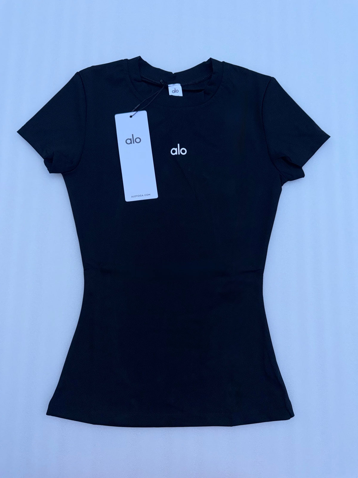 Black Alo Short-Sleeve Tee
