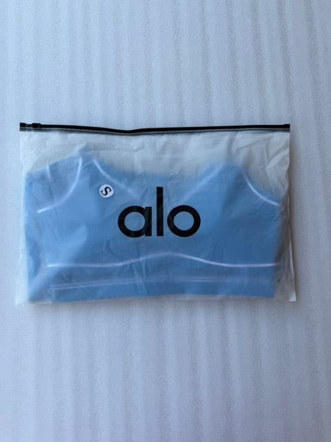 Blue Alo Sports Bra & Leggings Set