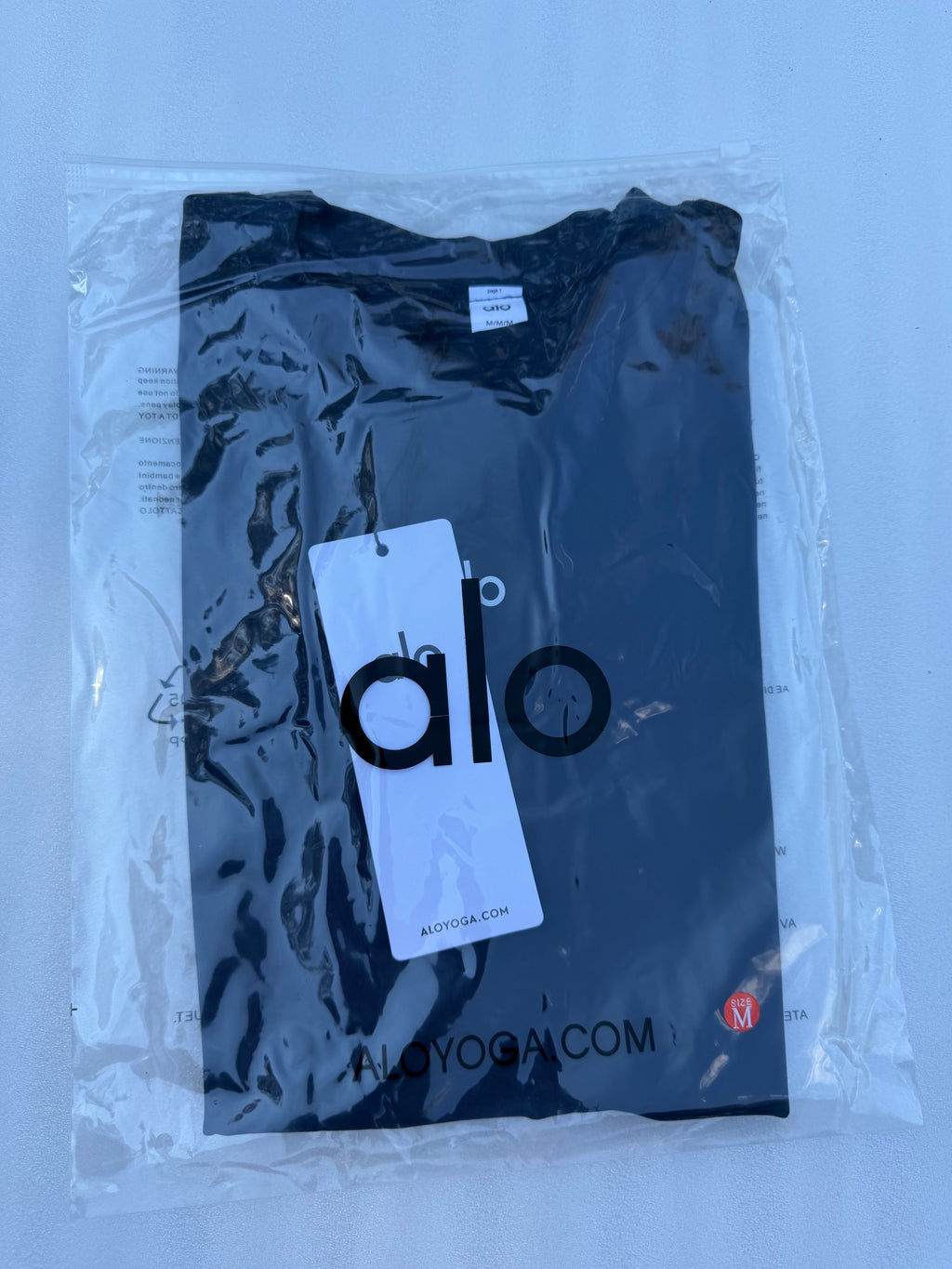 Navy Blue Alo Short-Sleeve Tee