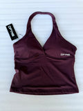 Brown DFYNE Halter Top